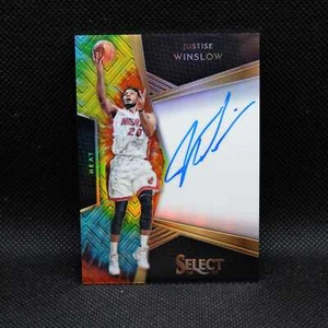 2015-16 Justise Winslow Select #35 Tie Dye Prizm Auto Rookie /25 - Picture 1 of 2