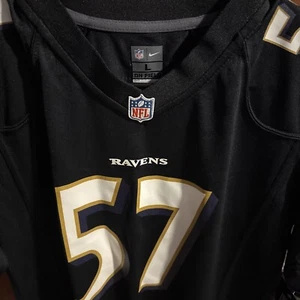 Nike NFL Baltimore Ravens CJ Mosley Vapor Limited Home Jersey Youth L/14/16 NEW - Picture 1 of 7