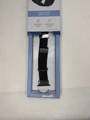 INSIGNIA Correa de Malla de Acero Inoxidable para Apple Watch 38/40/41mm y 42mm Serie 10 Foto 1 de 4