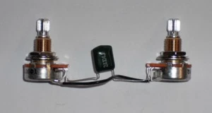 Genuine USA EMG Volume & Tone 25K Pot set + Cap for Active Guitar Bass Pickup - Bild 1 von 1