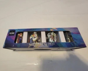 Disney Villains 4er Set 10oz Gläser. Ursula/Maleficent/Cruella/Die böse Königin - Bild 1 von 4