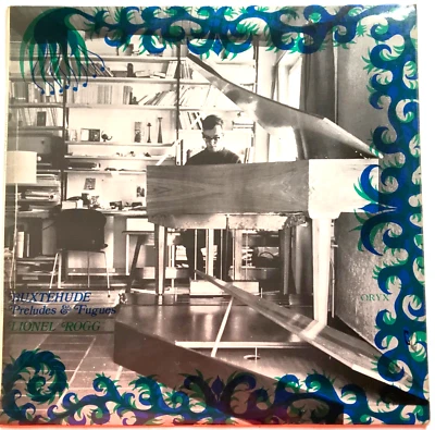 Dieterich Buxtehude - Lionel Rogg Vinyl LP ORYX  1732 - Image 1 of 4