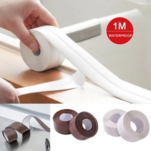 3.2M PVC Self-Adhesive Sealing Caulk Strip Tape For Kitchen Wall Sink Toilet US - Picture 1 of 22