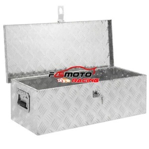 23"/30"/32"/38"/39"/49" Aluminum Tool Box ATV Trailer Tongue Truck Bed Underbody - Picture 1 of 15