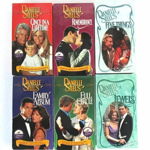 NEW SEALED LOT OF 6 DANIELLE STEEL'S VHS TAPE MOVIES REMEMBRANCE, FULL CIRCLE,  - Bild 1 von 3