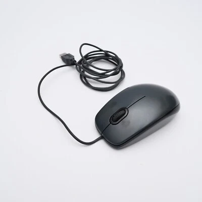 Logitech M90 Wired USB Optical Mouse For Pc Laptop Computer Scroll Wheel Mice UK - Image 1 of 3