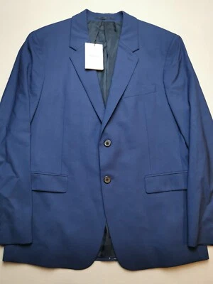 THEORY Mens UK 42S Chambers All Wool Stretch Blazer (BNWT) Blue Single Breasted  - Image 1 of 4