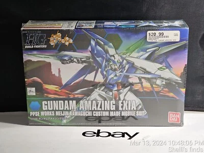 BANDAI HG 1/144 Gundam Amazing Exia Build Fighters Bandai #016 Nuevo Sellado Foto 1 de 4