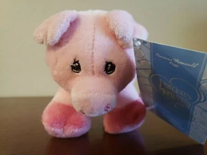 Precious Moments CERDO ROSA 5" peluche animal de peluche - Imagen 1 de 5