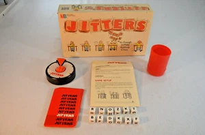 Vintage Jitters Word Game Milton Bradley Works Complete - Picture 1 of 9