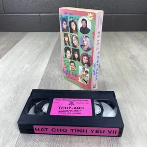 Tinh Yeu 7 - Em Di - Thien Trang - Vietnamese Music VHS Hat Cho - Thuy Anh 1990 - Picture 1 of 4