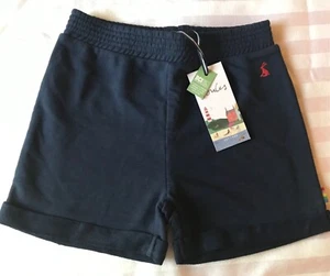 JOULES Knit Cuffed Shorts - Navy - NWT Girls 5 Y - Picture 1 of 2