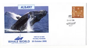 Whale Playground of WA Albany pmk Souvenir Envelope - Picture 1 of 1