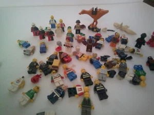 LEGO mixed Minifigures Misc Lot of 50 Pieces Star Wars Spider Man Bat Man - Picture 1 of 12