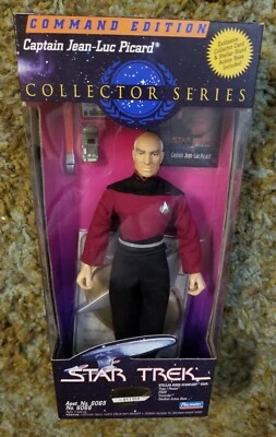 Figura de acción Playmates Star Trek Collector Series Capitán Jean-Luc Picard  Foto 1 de 4