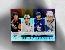 2021-22 Upper Deck Series 2 JOHN TAVARES Toronto Maple Leafs #PA-6 NHL Passages