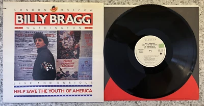 Billy Bragg – Help Save The Youth Of America ; 1988 NUMBERED PROMO EP EX - Image 1 of 2