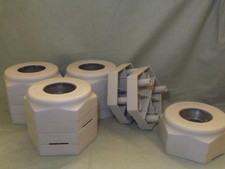 4 Langham Products Table or Chair Risers K300 Adjustable Height Feet