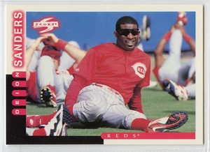 1998 Score Baseball - #59 - Deion Sanders - Cincinnati Reds - Picture 1 of 1