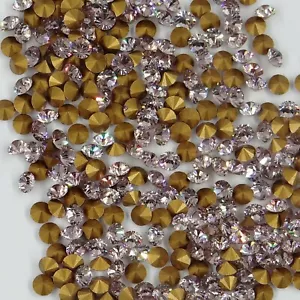 1012 PP27 LA : 50 strass Swarovski fond conique PP27 (3,5mm) LIGHT AMETHYST - Bild 1 von 3