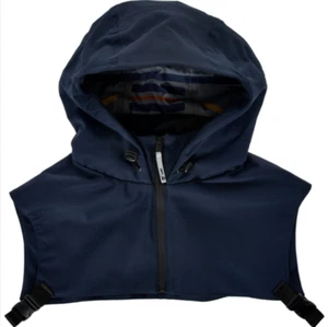TIMBERLAND Black Iris Hooded Shoulder Piece in Navy - M - £70 - Picture 1 of 2