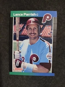 1989 Donruss #278 Lance Parrish Philadelphia Phillies Baseballkarte - Bild 1 von 2