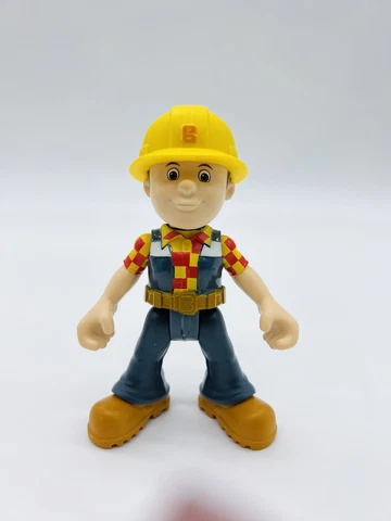 BOB THE BUILDER FIGURINE 2015 5” JOINTED ARMS AND LEGS FREE SHIPPING Cover