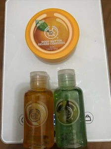 The Body Shop Vegan Orange Satsuma Zingy & Zesty Duo Gift Set +olive Shower Gel - Picture 1 of 3