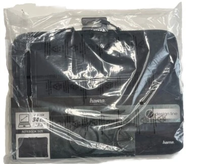 Hama Notebook-Sleeve Schutz Nylon Schwarz Laptop Tasche Business Hülle 13,3 Zoll - Bild 1 von 4