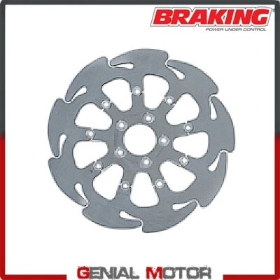 Disco de freno delantero izquierdo HD05FLD HUMMER HARLEY FLSTB Softail Bone 2008 > 2011 Foto 1 de 2