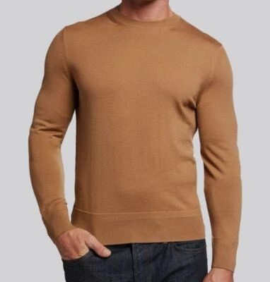 Suéter Pullover Manga Larga Lana Marrón Para Hombre Tom Ford $890 Talla IT 52/US 42 Foto 1 de 2