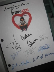Guión de película firmado por Benny & Joon X9 Johnny Depp Mary Stuart Masterson Aidan Quinn - Imagen 1 de 1