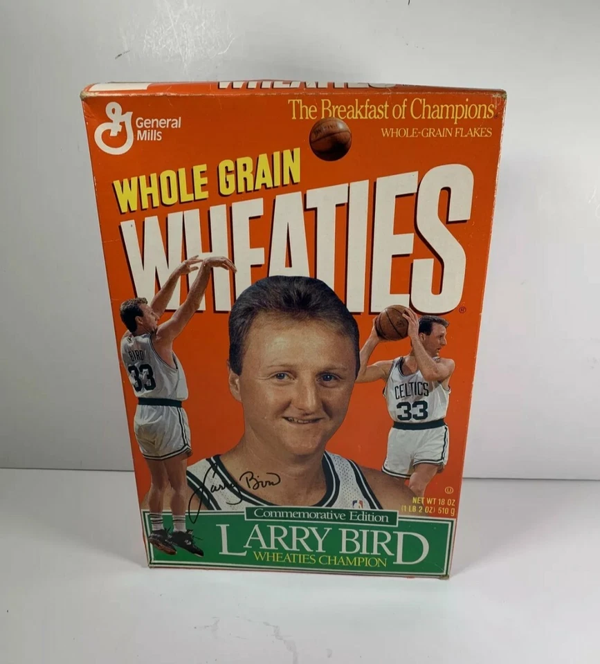 Larry Bird No33 США 1993 Wheatie Box. - Изображение 1 из 1