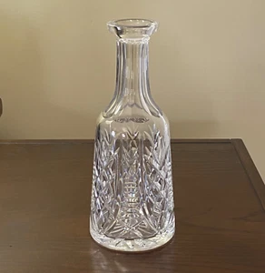 Decanter Waterford Ireland taglio chiaro alto 10" ~ senza tappo ~ firmato su base - Foto 1 di 16