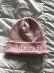 Supreme Beanie Pink Hats for Men for sale | eBay