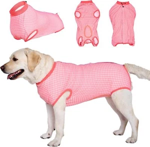 LovinPet Dog Recovery Suit Sweater Anti-Licking Protection Full Body Coverage - Picture 1 of 6