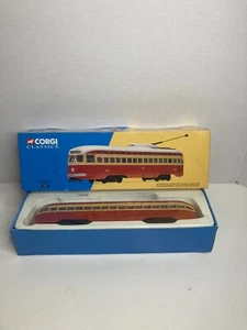 Corgi 1:50 St Louis Public PCC Streetcar 1569 of 3200 Excellent 55003 Box Worn - Picture 1 of 8