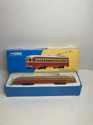 Corgi 1:50 St Louis Public PCC Streetcar 1569 of 3200 Excellent 55003 Box Worn - Image 1 of 4