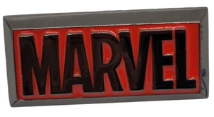 Disney Pin 2022 Marvel Limited Release 3-D Logo Marquee Sign Trade Free Shipping - Picture 1 of 10