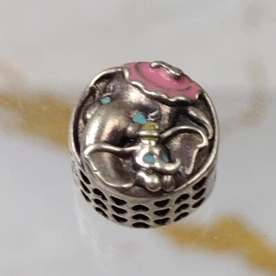 ПОДВЕСКА ИЗ СЕРЕБРА 925 ПРОБЫ DISNEY PANDORA MRS JUMBO & DUMBO MY GEM LOVE - Изображение 1 из 4