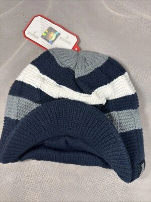 NWT Utah State Beanie Official NCAA Winter Hat W/Brim NN - Image 1 of 4