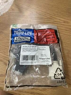 Tripp Lite P120-001-2 DVI-I To (2) HD15 Splitter Adapter - 1ft See Pics - Image 1 of 3