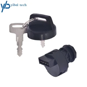IGNITION KEY SWITCH  FOR POLARIS PREDATOR 500 2003 2004 2005 2006 2007 ATV - Picture 1 of 5