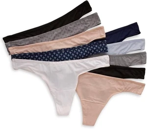 Hanes Perizoma Intimo Donna Cool Comfort Traspirante a Rete, Confezione da 10 Taglia 6 - Foto 1 di 4