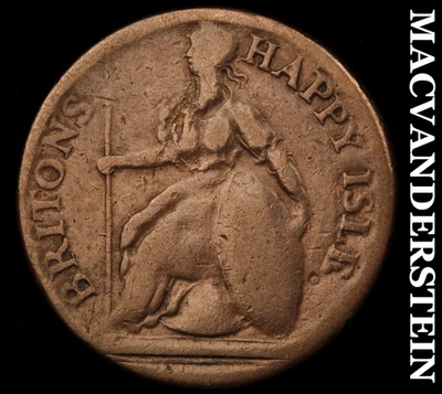 英国:威尔士:逃亡半便士柯克上校 - 稀缺无底价 #E6728 — 第 1/2 张图片