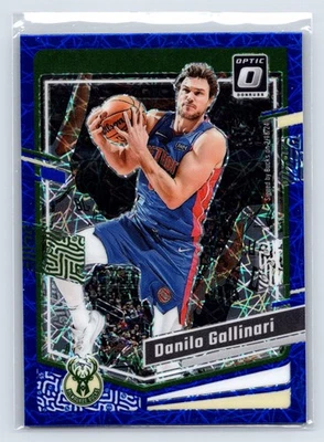 2023-24 Donruss Optic No126 Danilo Gallinari синие скоростные баксы Milwaukee - Изображение 1 из 2