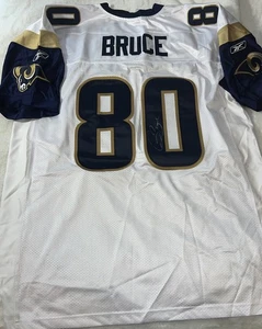 Isaac Bruce #80 St. Louis Rams NFL signed/signed Football Trikot Gr. 54 - Bild 1 von 6