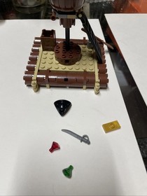 Lego Pirates 6240 Kraken Attackin&rsquo; Raft Treasure Parts Lot Hat Sword Gun Jewels