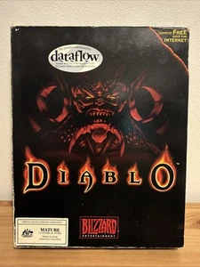 1996 Diablo - Big Box Edition PC Computer Game - VGC VHTF Complete CIB W/ Manual - Picture 1 of 14