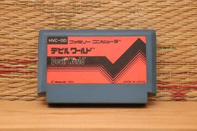 Devil World Japan Nintendo Famicom FC NES Very Good Condition!